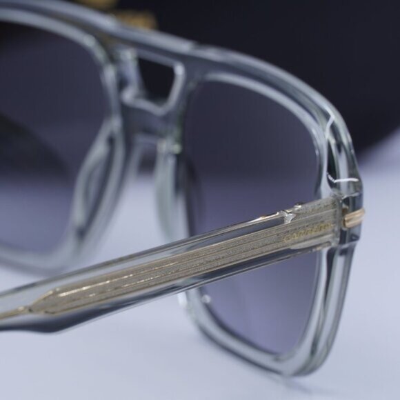 CARRERA 317/S 0KB7 FQ Aviator Sunglasses - Transparent/Grey Gradient - Picture 6 of 10